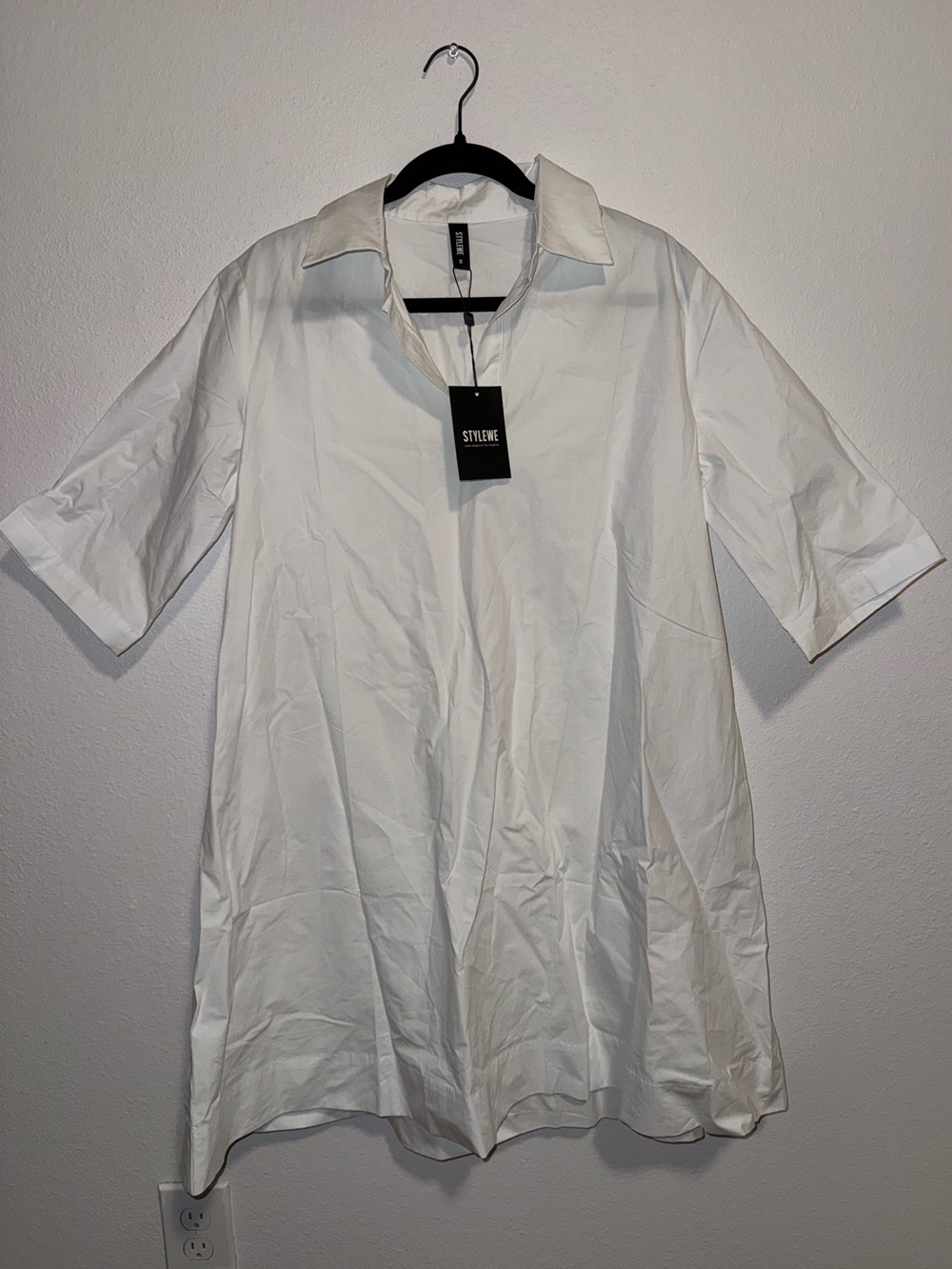 ⭐️NEW⭐️ NWT STYLEWE Oversized Shirt Dress